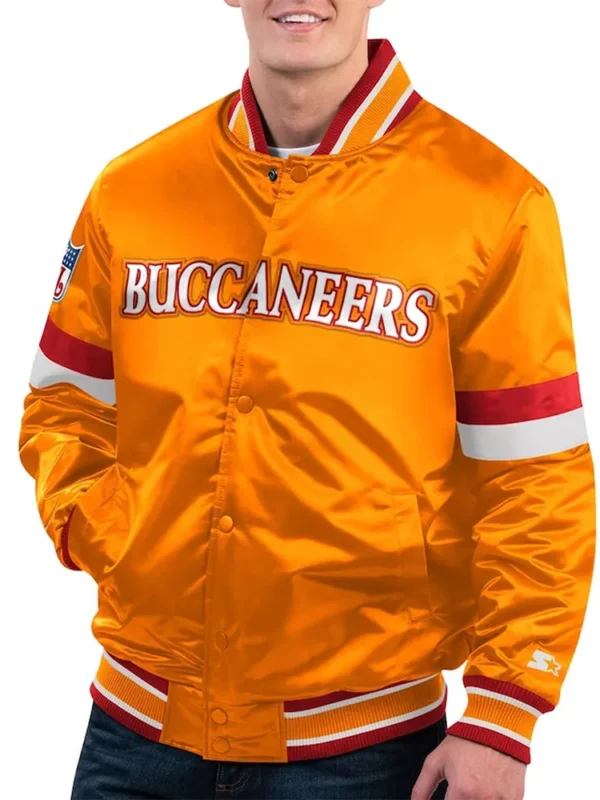 Home Game Tampa Bay Buccaneers Orange Jacket