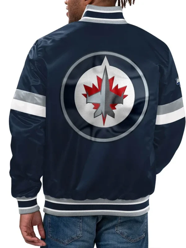 Home Game Winnipeg Jets Navy Jacket