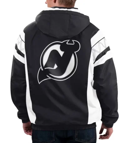 Home Team New Jersey Devils Half-Zip Hoodie Jacket