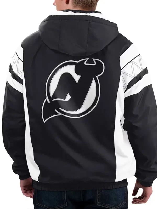 Home Team New Jersey Devils Half-Zip Hoodie Jacket