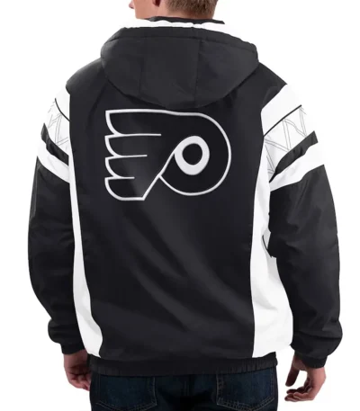 Home Team Philadelphia Flyers Half-Zip Hoodie Jacket