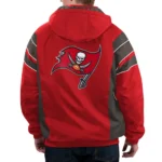 Home Team Tampa Bay Buccaneers Half-Zip Hoodie Jacket