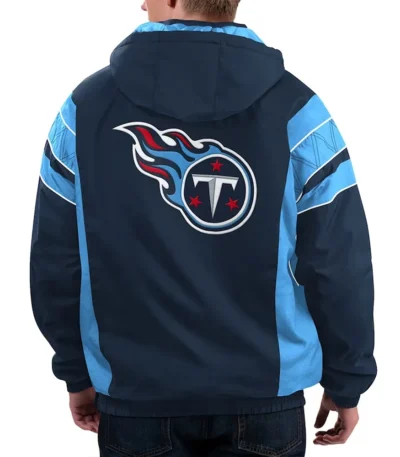 Home Team Tennessee Titans Half-Zip Hoodie Jacket