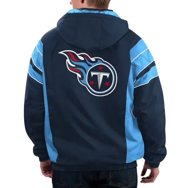 Home Team Tennessee Titans Half-Zip Hoodie Jacket