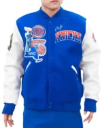 Home Town Ny Knicks Varsity Jacket