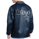 Houston Astros Point Man Coaches Navy Jacket