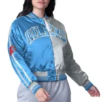 Houston Oilers Zone Blitz Light Blue-Silver Jacket
