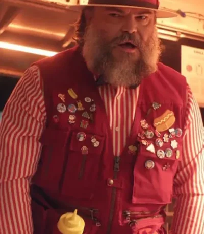 Jack Black Dear Santa Red Cotton Vest