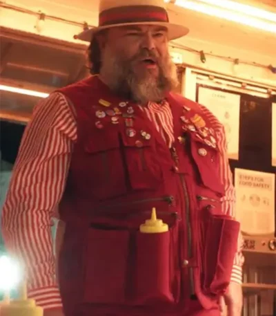 Jack Black Dear Santa Red Cotton Vest