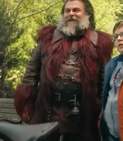 Jack Black Dear Santa Shearling Fur Coat