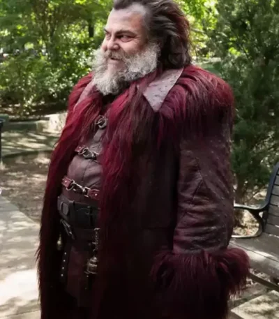Jack Black Dear Santa Shearling Fur Coat