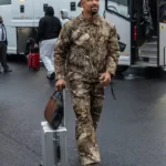 Jalen Hurts Camo Outfit