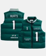Jalen Hurts Philadelphia Eagles Puffer Vest