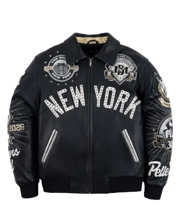 Jay-Z Pelle Pelle New York Yankees Leather Jacket