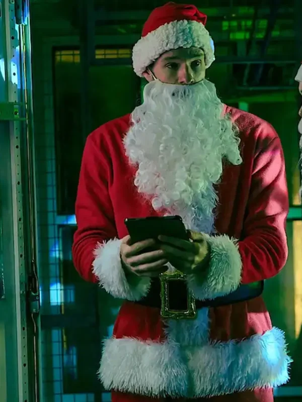 Jingle Bell Heist Connor Swindells Santa Coat