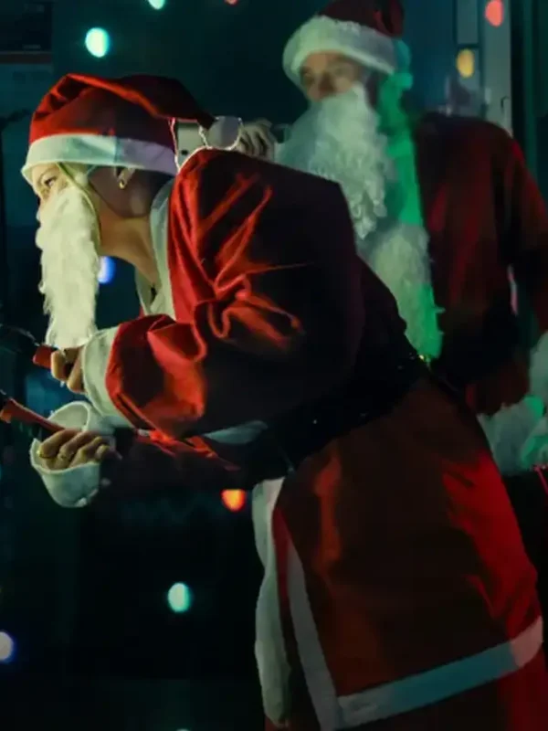 Jingle Bell Heist Olivia Holt Santa Coat