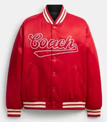 Off Campus John Tucker Red Varsity Jacket