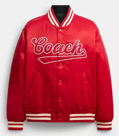 Off Campus John Tucker Red Varsity Jacket