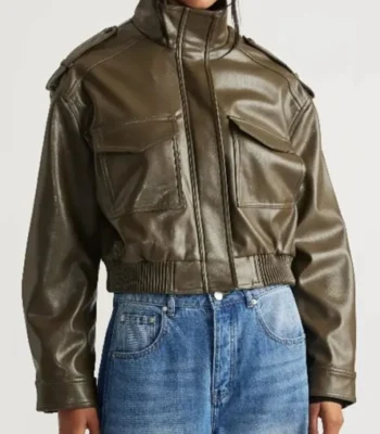 Off Campus Jules Logan Leather Jacket