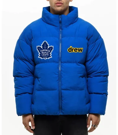 Justin Bieber Toronto Maple Leafs Puffer Jacket