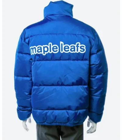 Justin Bieber Toronto Maple Leafs Puffer Jacket