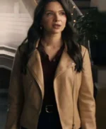 Katie Stevens Providence Falls S01 Brown Leather Jacket