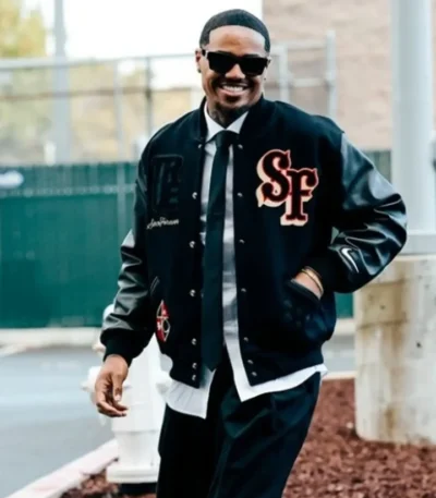 Kendrick Bourne 49ers Varsity Jacket