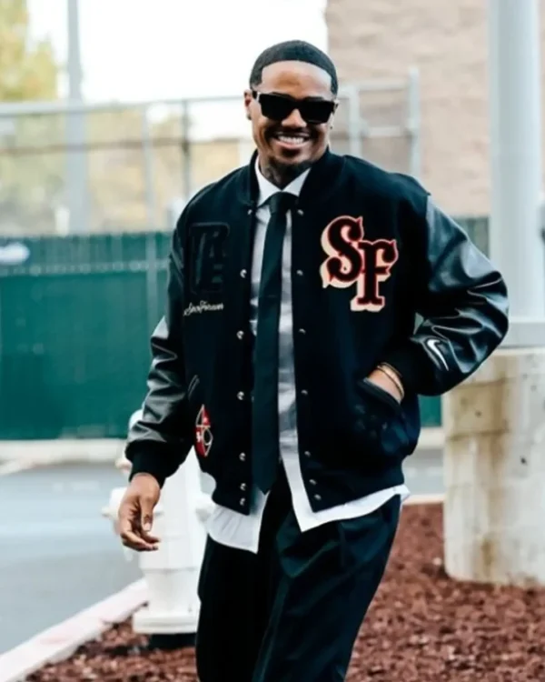 Kendrick Bourne 49ers Varsity Jacket