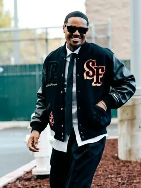 Kendrick Bourne 49ers Varsity Jacket