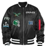 Kevin Hart Philadelphia Eagles Black Jacket