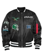 Kevin Hart Philadelphia Eagles Black Jacket