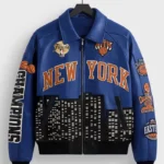 Kith New York Knicks 2026 Champions Leather Jacket