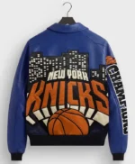 Kith New York Knicks 2026 Champions Leather Jacket