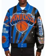 Kith x JH New York Knicks Leather Jacket