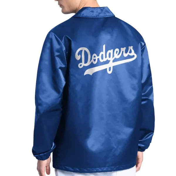 LA Dodgers Point Man Coaches Royal Jacket