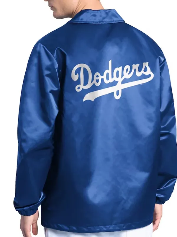 LA Dodgers Point Man Coaches Royal Jacket