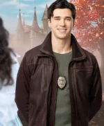 Lachlan Quarmby Providence Falls S01 Brown Leather Jacket