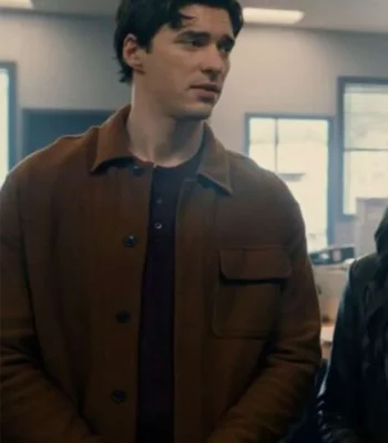 Lachlan Quarmby Providence Falls S01 Brown Wool Jacket