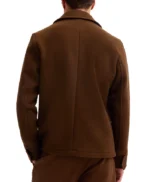 Lachlan Quarmby Providence Falls S01 Brown Wool Jacket