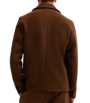 Lachlan Quarmby Providence Falls S01 Brown Wool Jacket