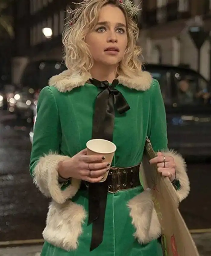 Last Christmas Emilia Clarke Green Jacket Last Christmas Emilia Clarke Green Jacket