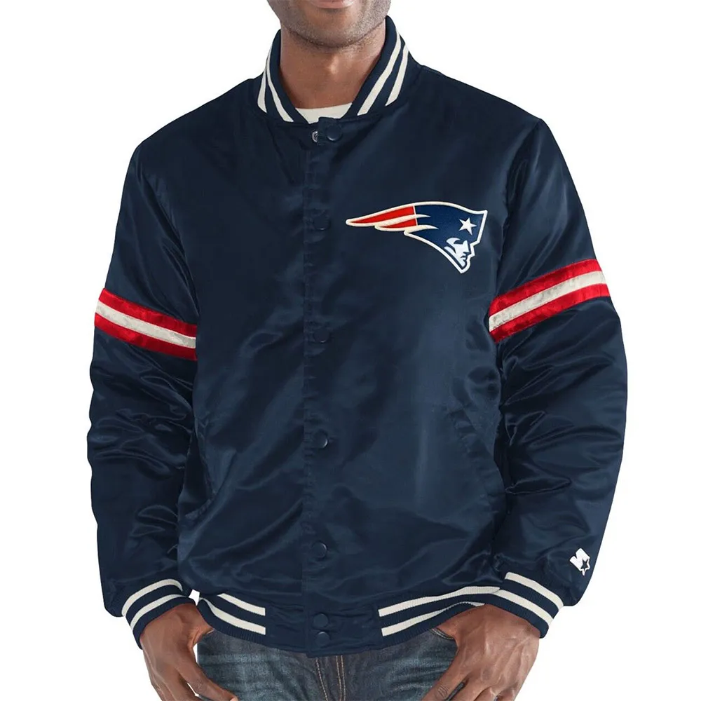 Legacy New England Patriots Blue Jacket Legacy New England Patriots Blue Jacket