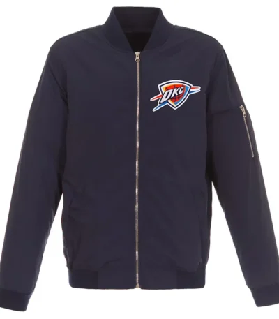 Lightweight OKC Nylon Bomber Jacket
