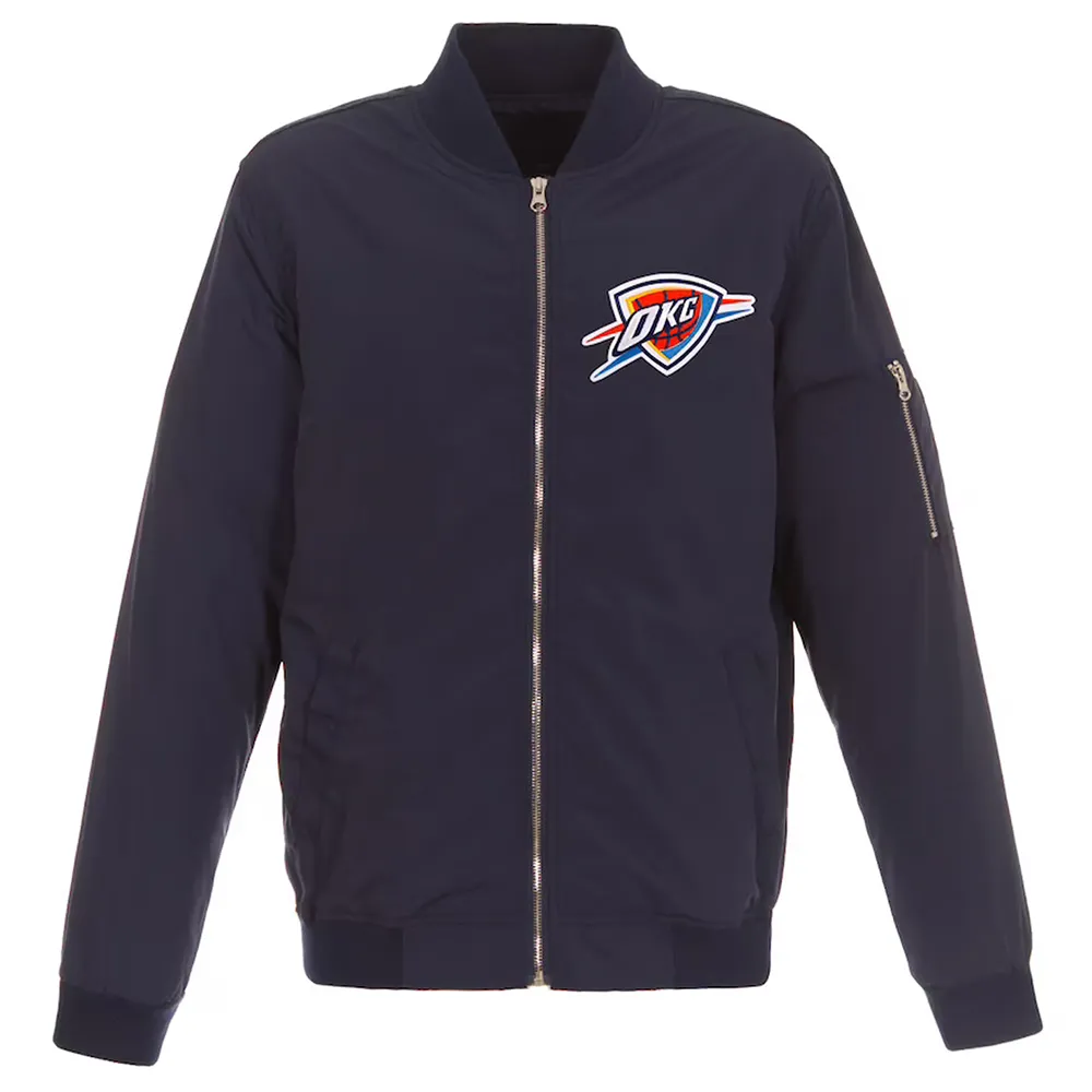 Lightweight OKC Nylon Bomber Jacket Lightweight OKC Nylon Bomber Jacket
