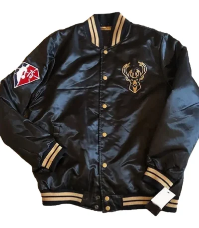 Limited Edition Milwaukee Bucks Black Jacket