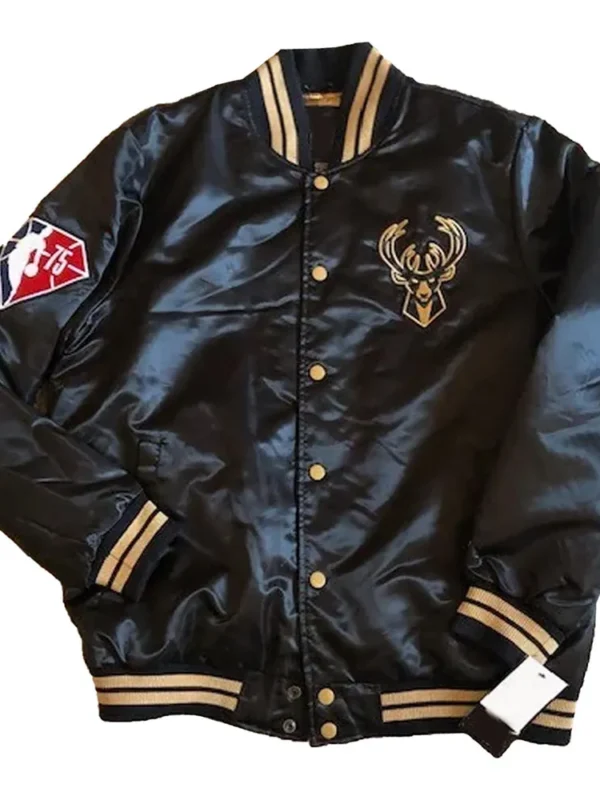 Limited Edition Milwaukee Bucks Black Jacket