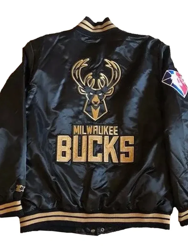 Limited Edition Milwaukee Bucks Black Jacket