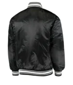 Locker Room New Orleans Saints Black Satin Jacket