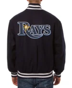 Tampa Bay Rays Full-Snap Wool Varsity Jacket
