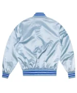 Toronto Blue Jays Baby Blue Varsity Satin Jacket